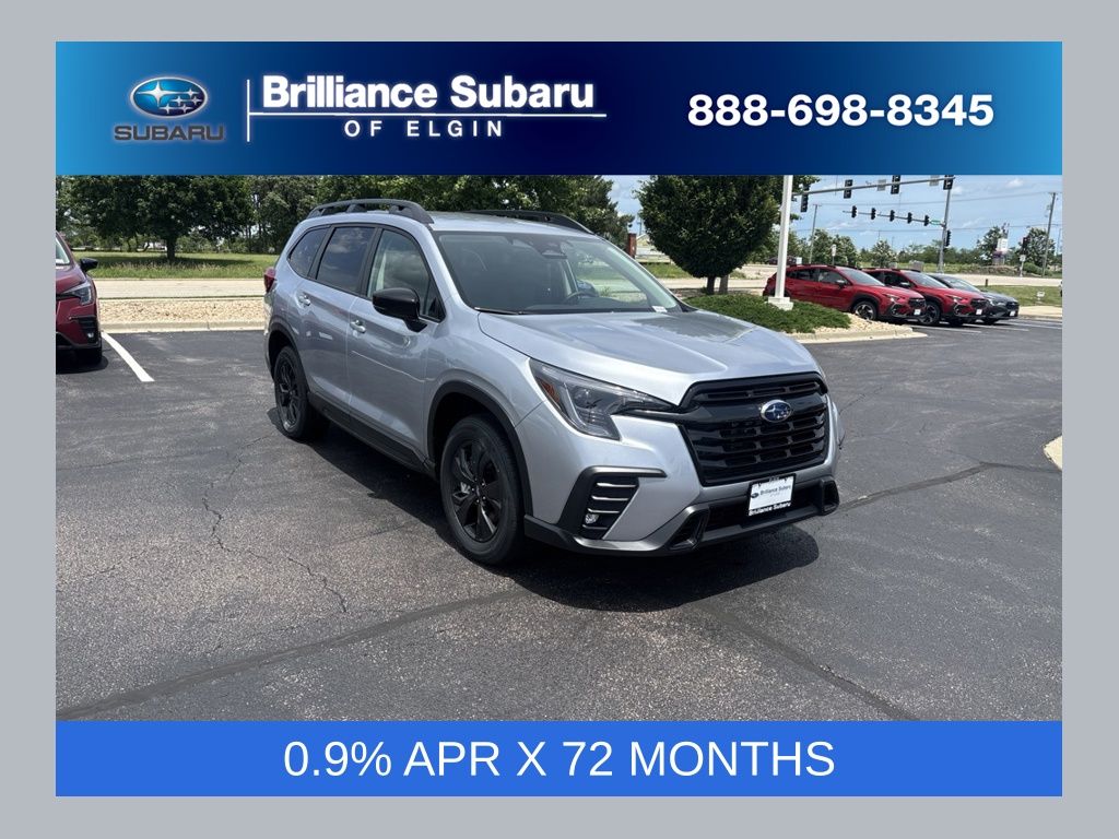 Ice Silver Metallic 2026 Subaru Ascent SUV / Crossover All-Wheel Drive Continuously Variable Transmission