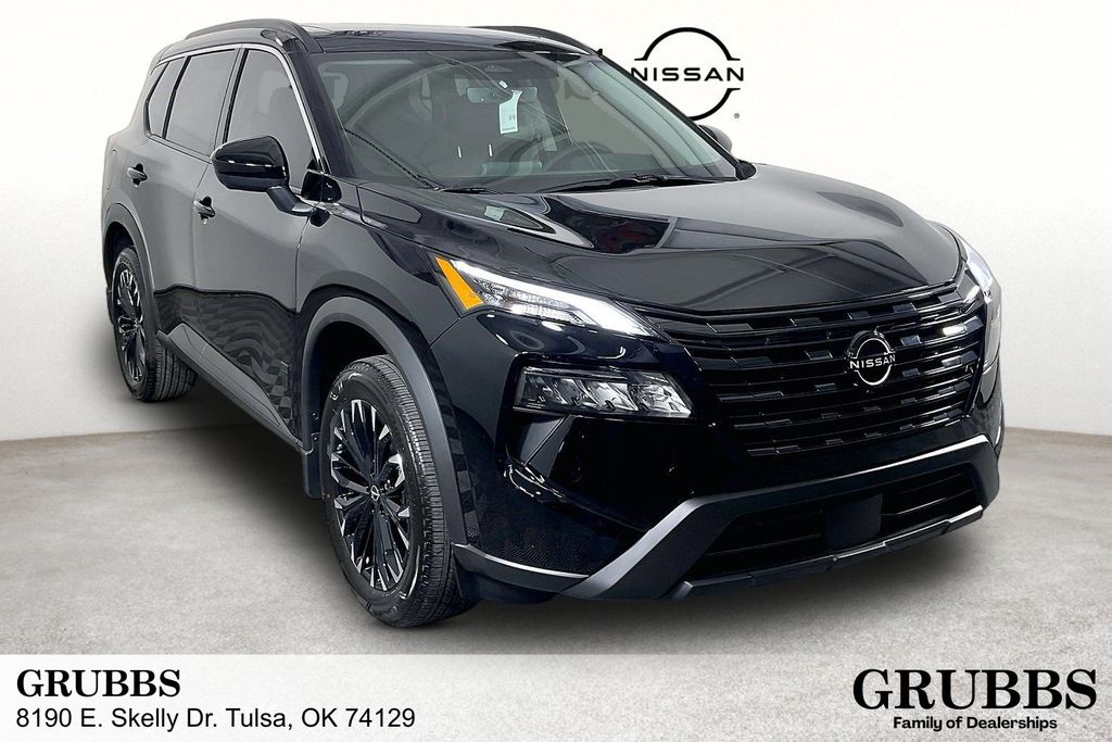 Super Black 2026 Nissan Rogue SUV / Crossover All-Wheel Drive Continuously Variable Transmission