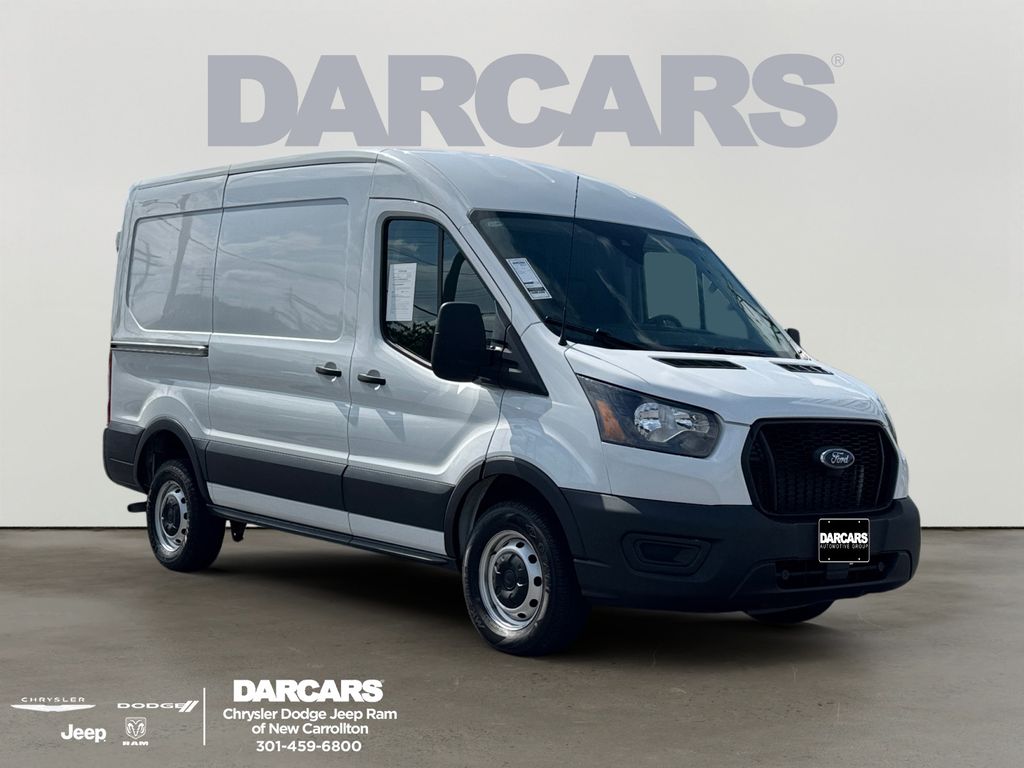 Oxford White 2023 Ford Transit Cargo Van Rear-Wheel Drive 
