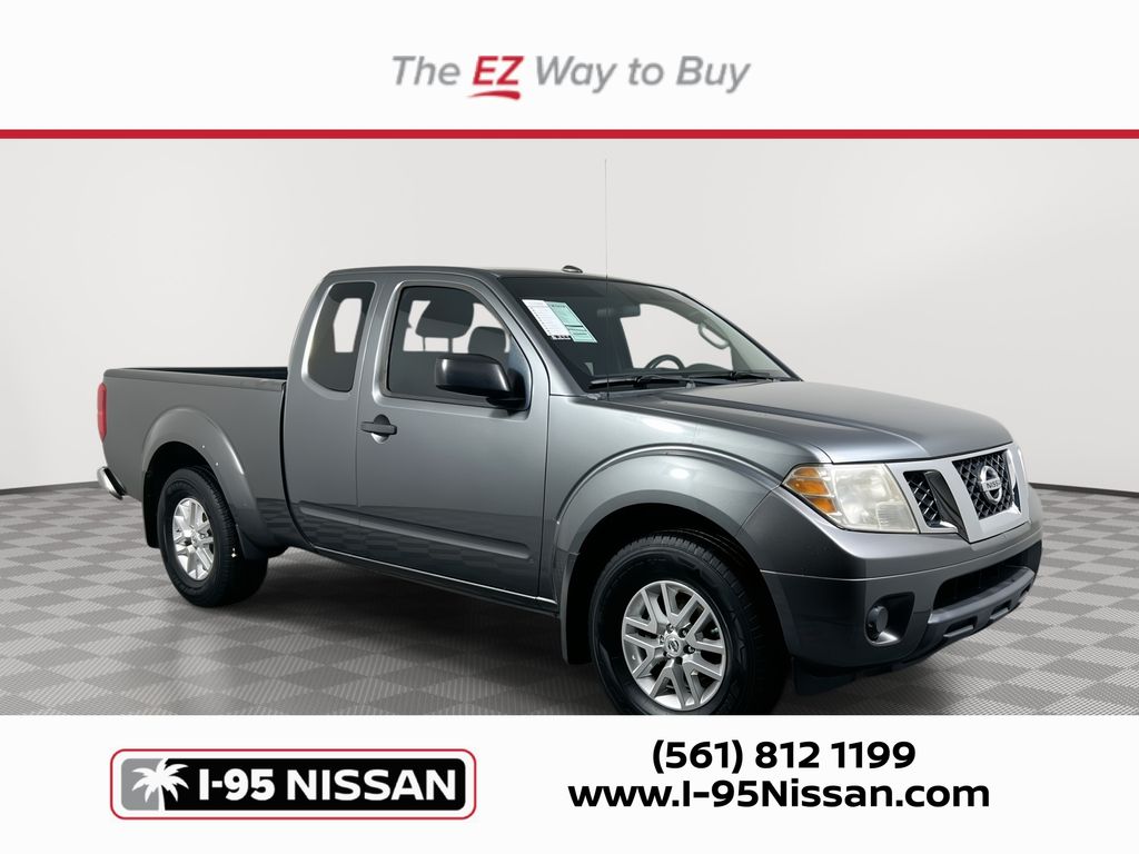 Gray (Gun Metallic) 2017 Nissan Frontier SV King Cab Pickup Truck 4X2 5-Speed Automatic Overdrive