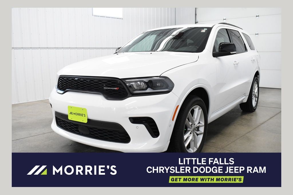 White 2025 Dodge Durango GT Plus AWD SUV / Crossover All-Wheel Drive 8-Speed Automatic