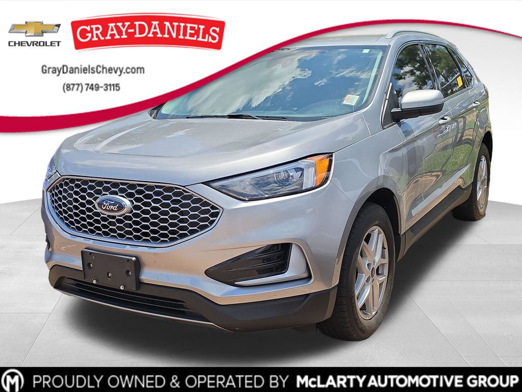 Silver Metallic 2023 Ford Edge SUV / Crossover All-Wheel Drive 8-Speed Automatic