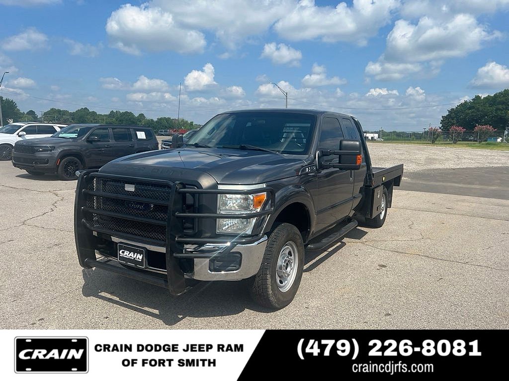 Gray (Magnetic Metallic) 2015 Ford F-250 Super Duty Pickup Truck Four-Wheel Drive 6-Speed Automatic