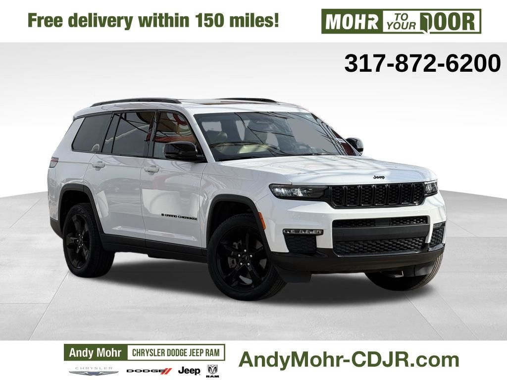 Bright White Clearcoat 2024 Jeep Grand Cherokee L Limited 4WD SUV / Crossover Four-Wheel Drive 8-Speed Automatic