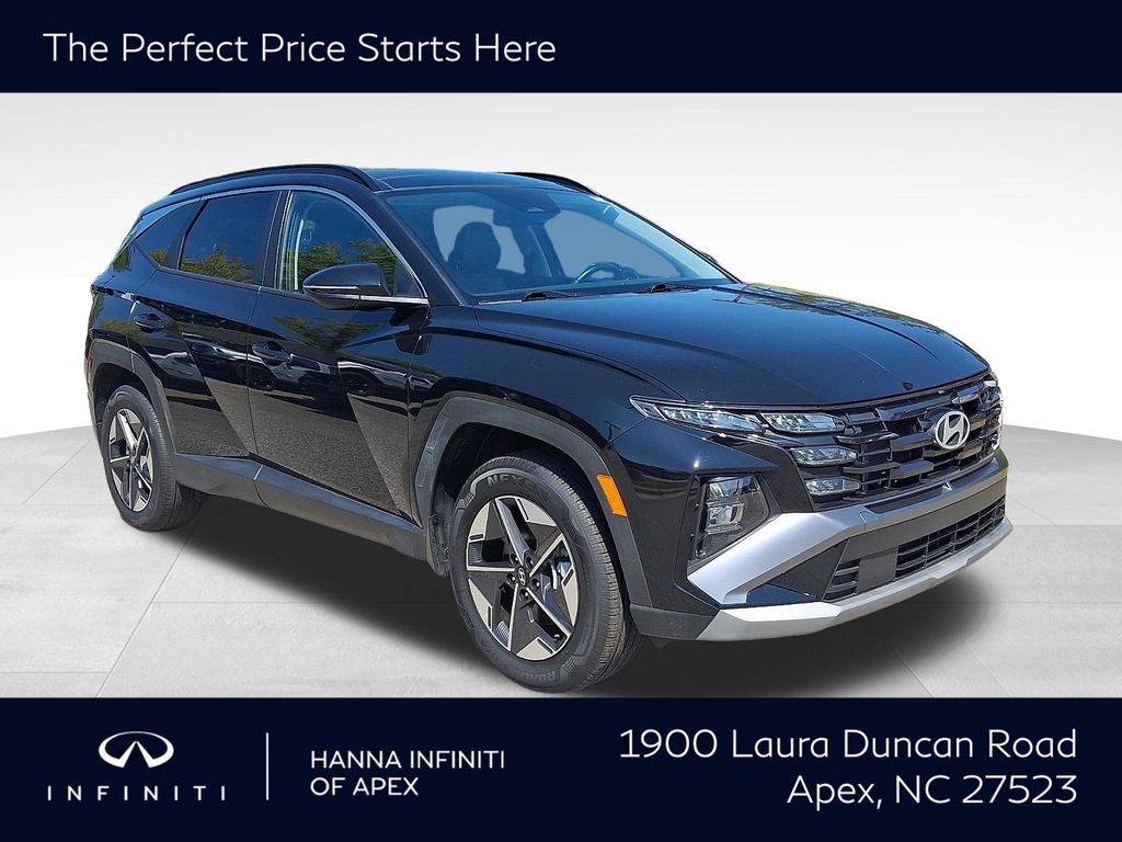 Ash Black 2025 Hyundai Tucson Hybrid SUV / Crossover All-Wheel Drive 6-Speed Automatic