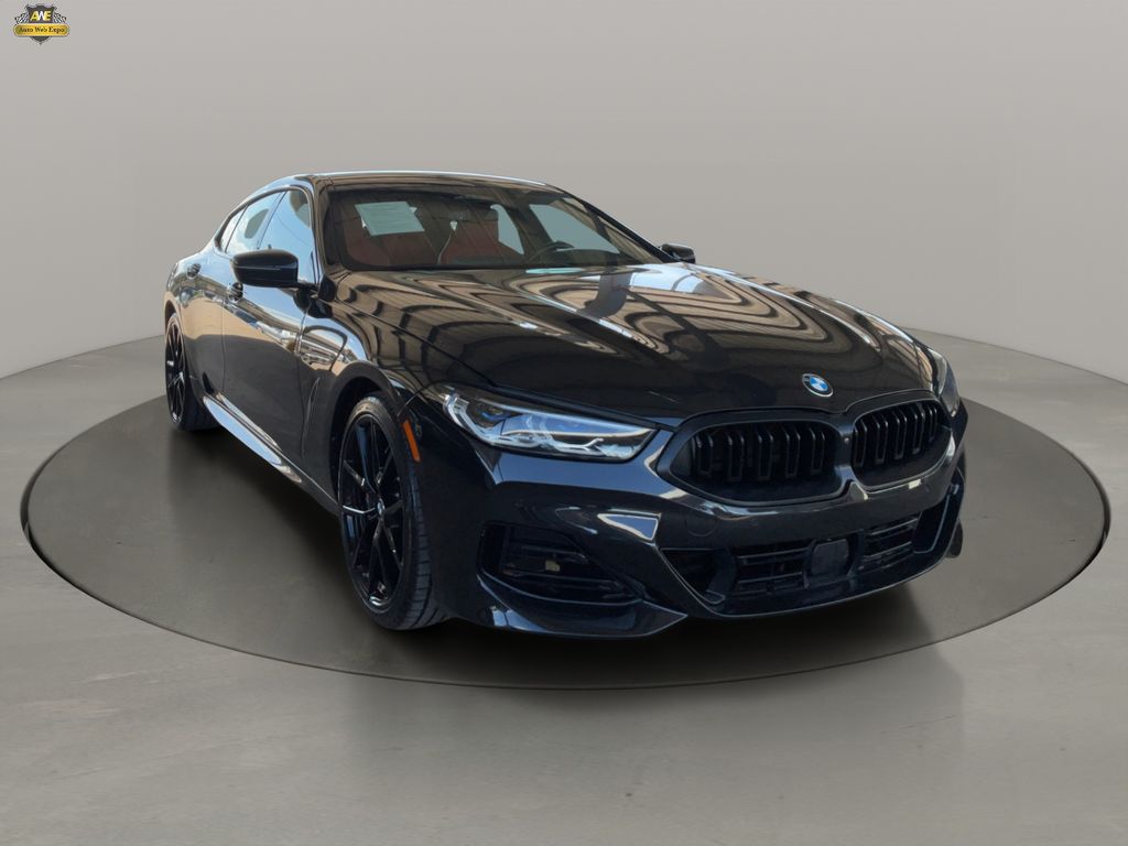 Black Sapphire Metallic 2025 BMW 8 Series 840i Gran Coupe RWD Coupe Rear-Wheel Drive 8-Speed Automatic