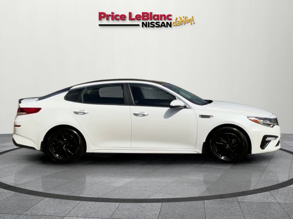 2020 Kia Optima LX White at Joe Myers Mazda Kia