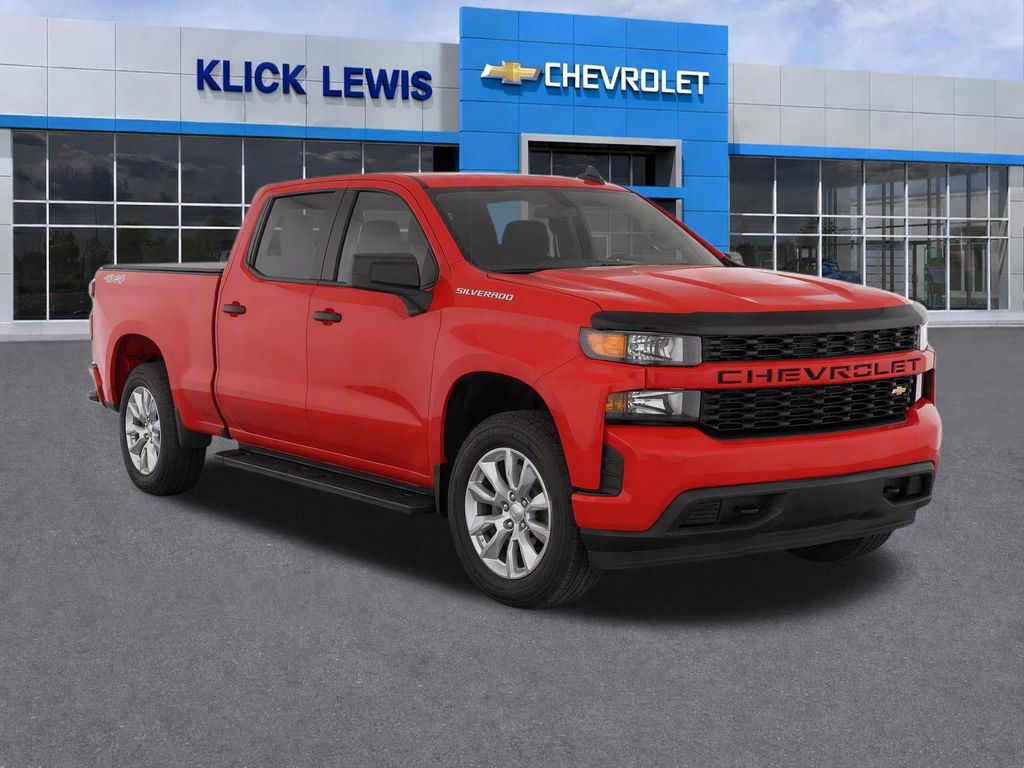 2021 Chevrolet Silverado 1500 Custom Red at South Hills Kia
