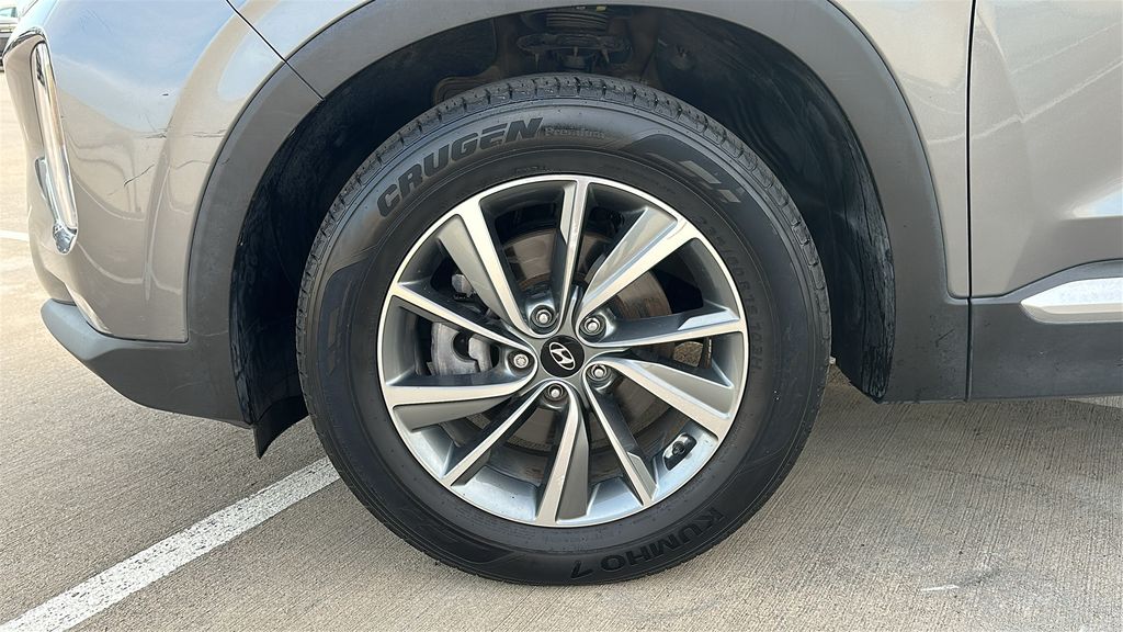 2019 Hyundai Santa Fe Limited Gray at DeMontrond Gulf Freeway