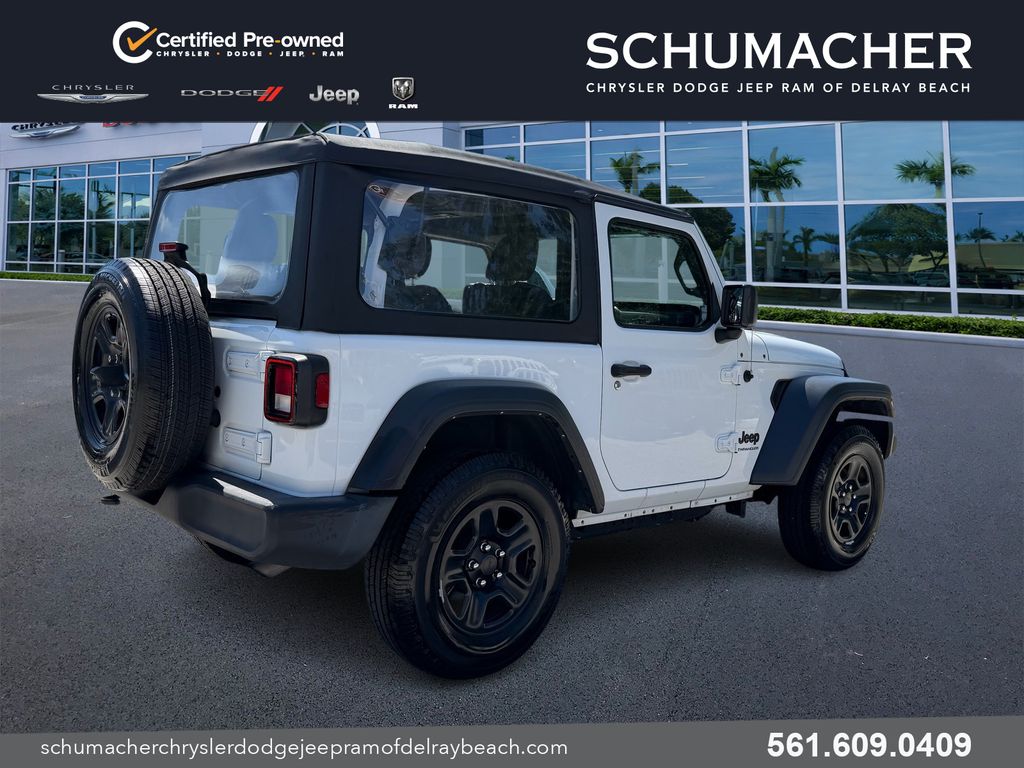 used 2023 Jeep Wrangler car, priced at $23,188