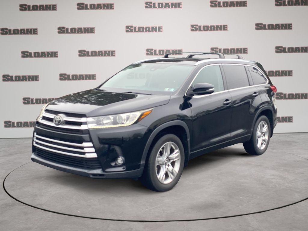 Midnight Black 2019 Toyota Highlander Limited AWD SUV / Crossover All-Wheel Drive 8-Speed Automatic