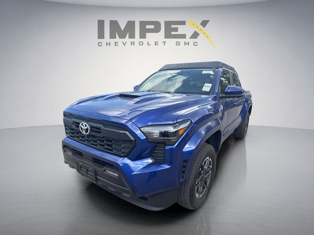 Blue Crush Metallic 2024 Toyota Tacoma Pickup Truck Four-Wheel Drive 8-Speed Automatic