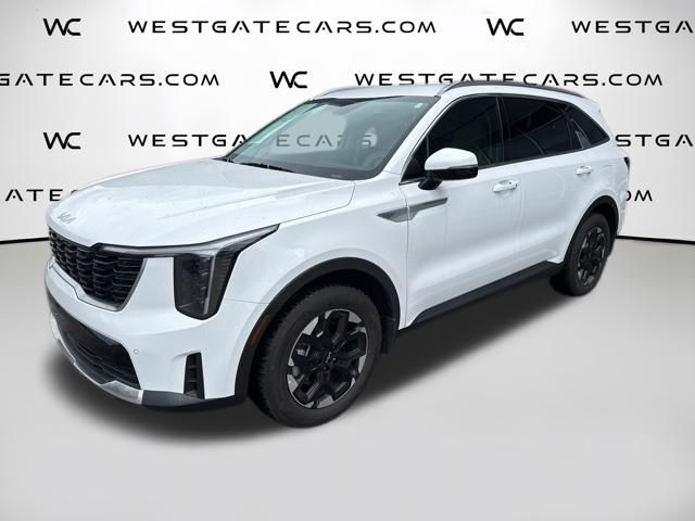 Glacial White Pearl 2025 Kia Sorento S FWD SUV / Crossover Front-Wheel Drive 8-Speed Automatic