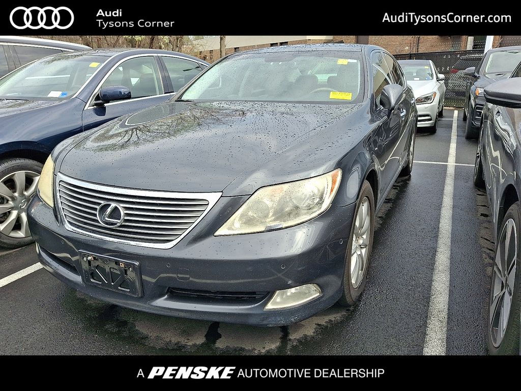 Gray 2007 Lexus LS 460 RWD Sedan Rear-Wheel Drive 8-Speed Automatic