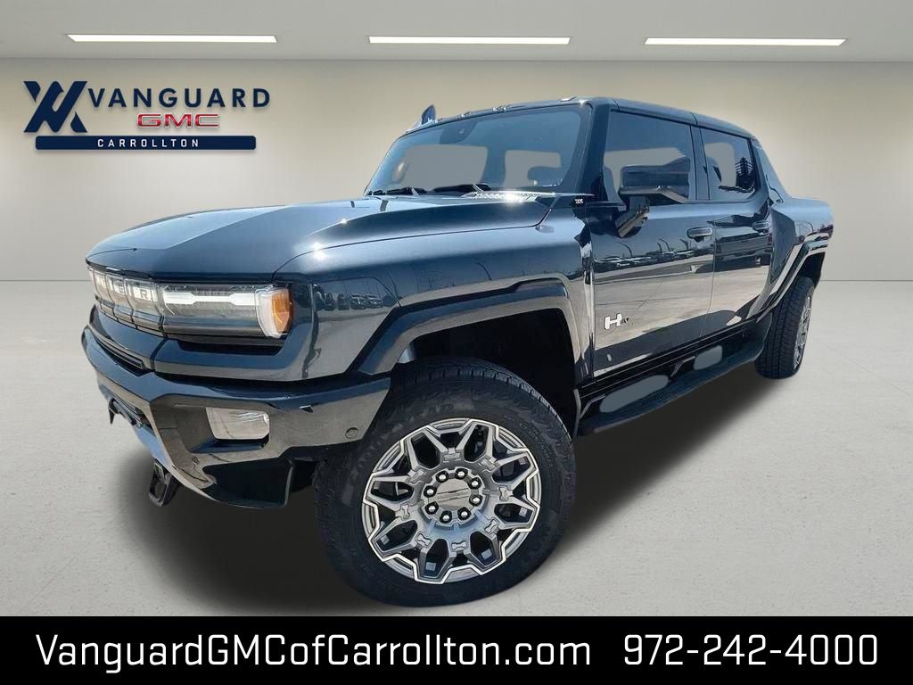 Gray (Graphite Blue Metallic) 2025 GMC Hummer EV Pickup Pickup Truck All-Wheel Drive 1-Speed Automatic