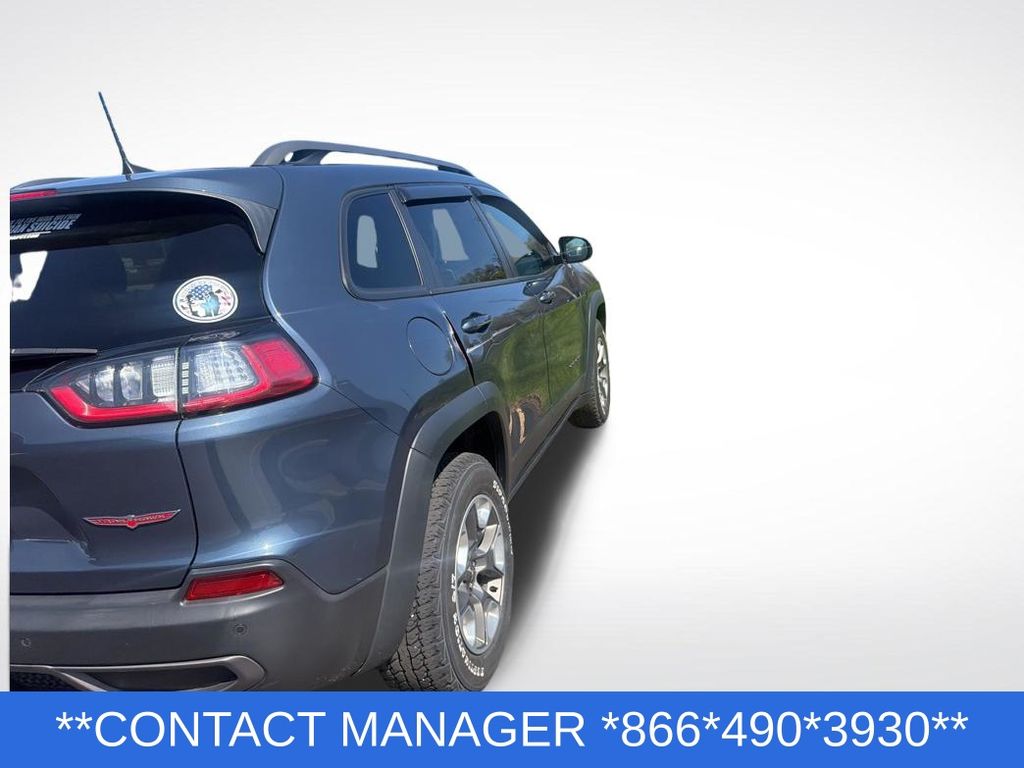 2019 Blue Shade Pearlcoat Jeep Cherokee Trailhawk 4X4 SUV
