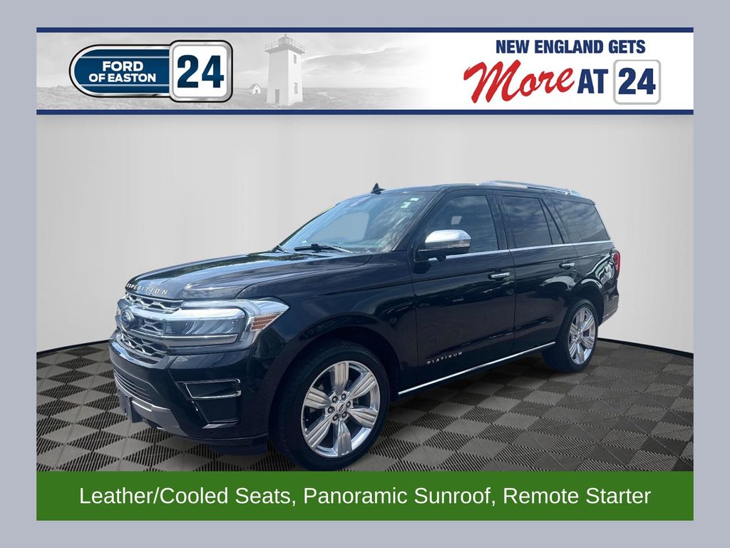 Black Metallic 2023 Ford Expedition SUV / Crossover Four-Wheel Drive Automatic