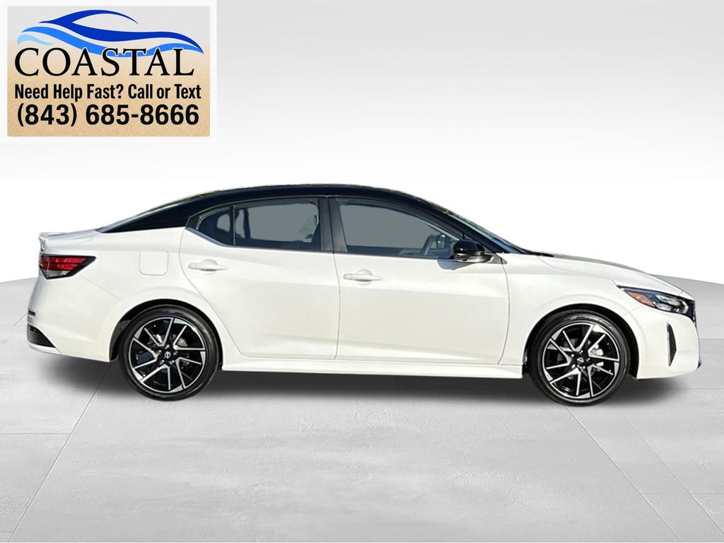 2025 Nissan Sentra SR White at Lugoff Nissan