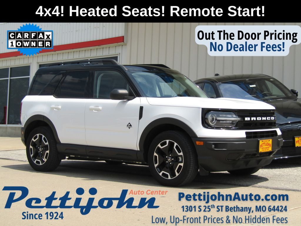 Oxford White 2021 Ford Bronco Sport SUV / Crossover All-Wheel Drive 8-Speed Automatic