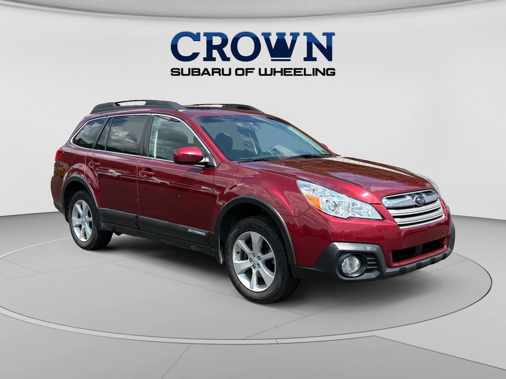 Venetian Red Pearl 2013 Subaru Outback Wagon All-Wheel Drive Continuously Variable Transmission
