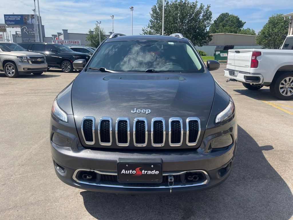 2015 Jeep Cherokee Limited Gray at Shottenkirk Kia Fort Bend