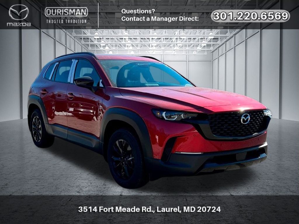 Red Crystal 2026 Mazda CX-50 SUV / Crossover All-Wheel Drive Continuously Variable Transmission