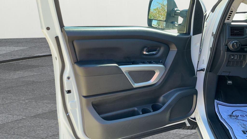 2024 Nissan Titan XD SV White at Browns Ford of Johnstown