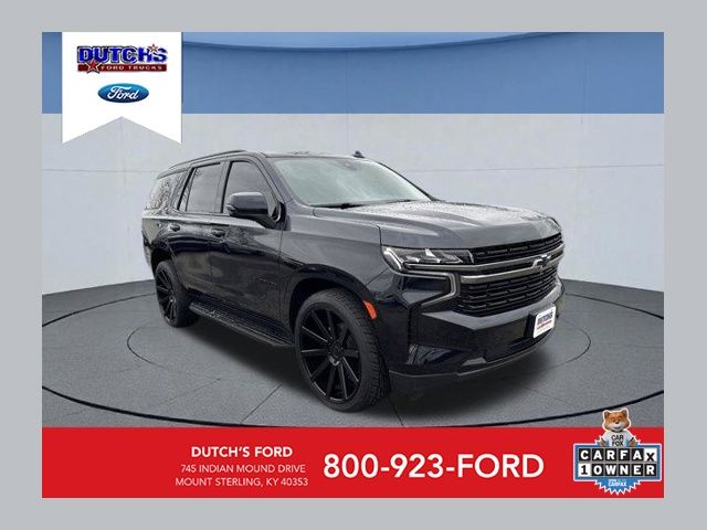 Midnight Blue Metallic 2022 Chevrolet Tahoe RST 4WD SUV / Crossover Four-Wheel Drive Automatic