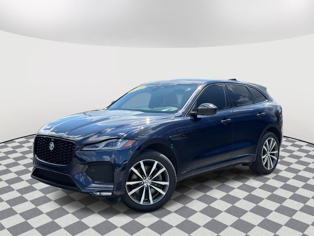 Portofino Blue Metallic 2026 Jaguar F-PACE SUV / Crossover All-Wheel Drive 8-Speed Automatic