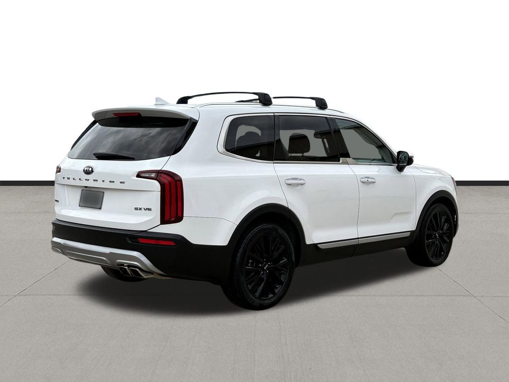 2021 Kia Telluride SX White at Joe Myers Mazda Kia