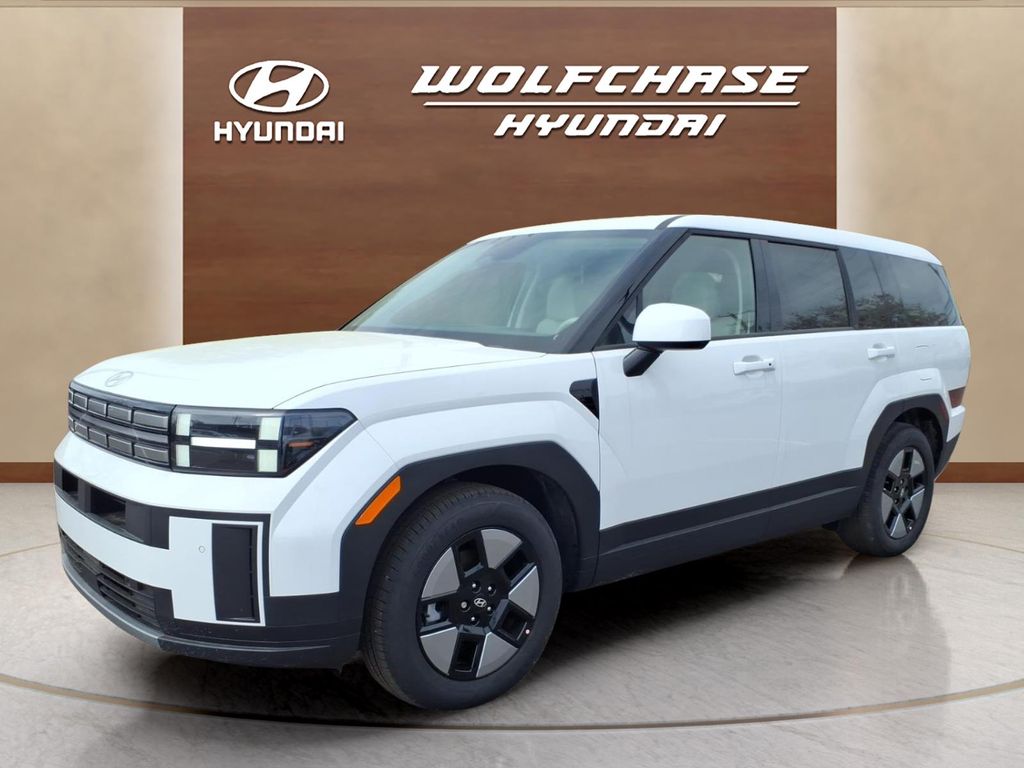 Serenity White 2026 Hyundai Santa Fe Hybrid SE AWD SUV / Crossover All-Wheel Drive 6-Speed Automatic