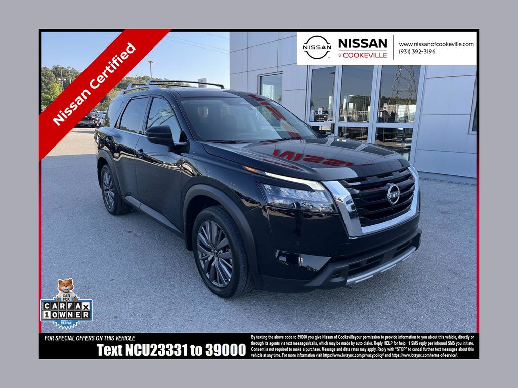 Super Black 2025 Nissan Pathfinder SUV / Crossover Front-Wheel Drive 9-Speed Automatic