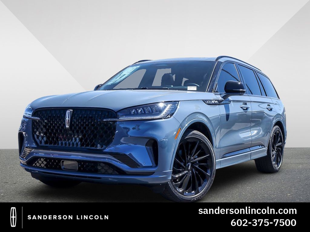 Whisper Blue Metallic Clearcoat 2026 Lincoln Aviator SUV / Crossover Rear-Wheel Drive Automatic