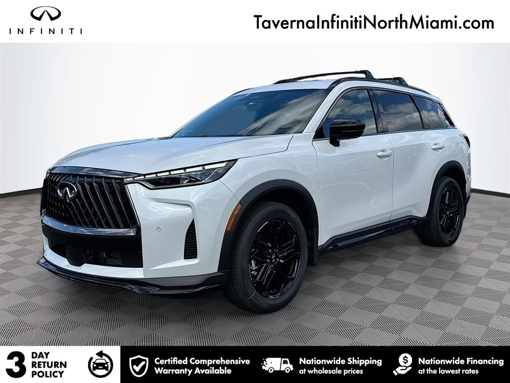 White 2026 INFINITI QX60 SUV / Crossover All-Wheel Drive 9-Speed Automatic