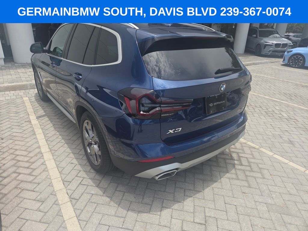 Certified Used 2024 Blue BMW xDrive30i image 7