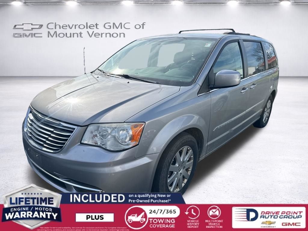 Billet Silver Metallic Clearcoat 2013 Chrysler Town & Country Touring FWD Minivan Front-Wheel Drive 6-Speed Automatic