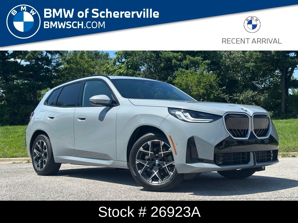 Gray (Brooklyn Grey Metallic) 2026 BMW X3 SUV / Crossover All-Wheel Drive 8-Speed Automatic