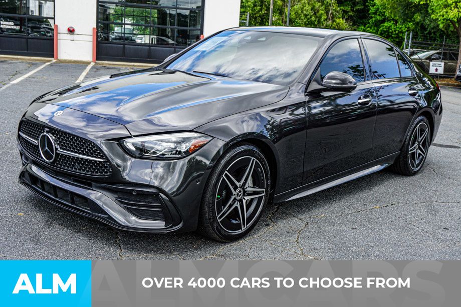 Used 2023 Gray Mercedes-Benz C 300 image 2