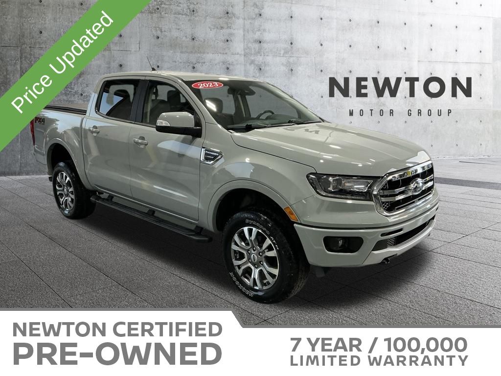 Cactus Gray 2023 Ford Ranger Pickup Truck Four-Wheel Drive Automatic