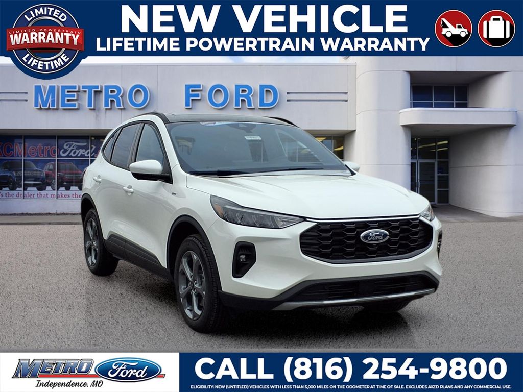 Star White Metallic Tri-Coat 2026 Ford Escape SUV / Crossover All-Wheel Drive 8-Speed Automatic