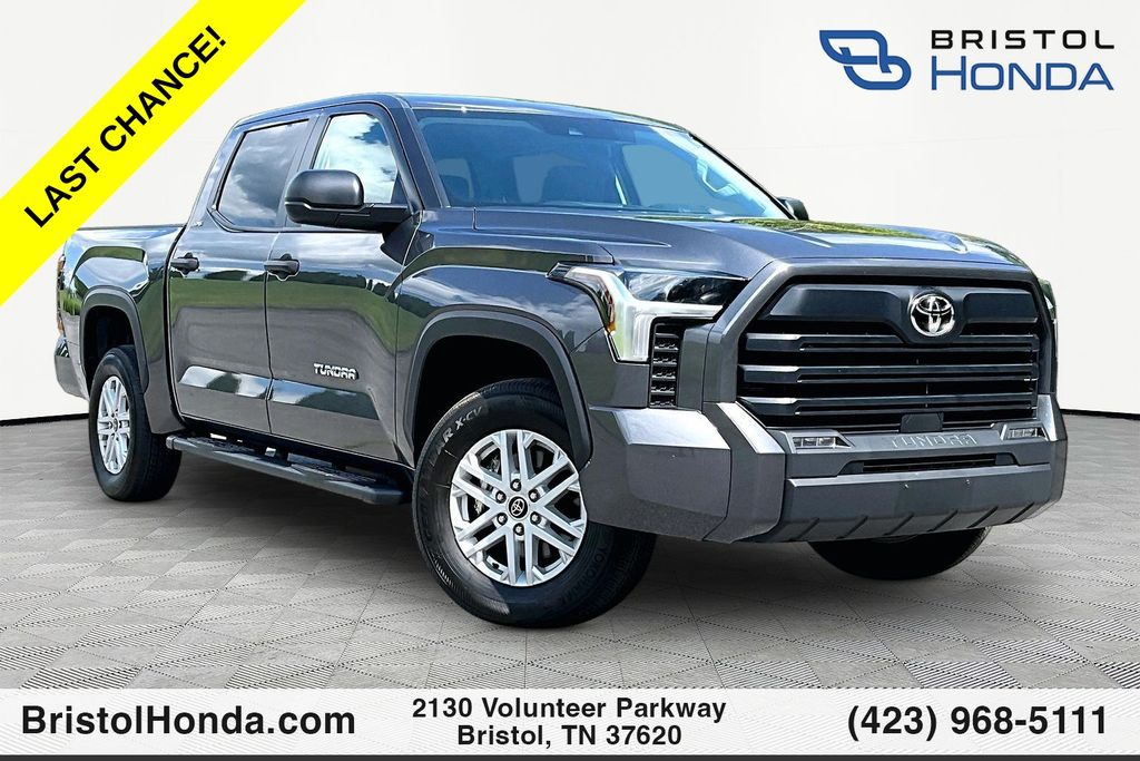 Magnetic Gray Metallic 2024 Toyota Tundra Pickup Truck Four-Wheel Drive Automatic