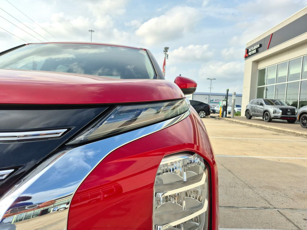 2026 Mitsubishi Outlander ES Red at North Houston Mitsubishi