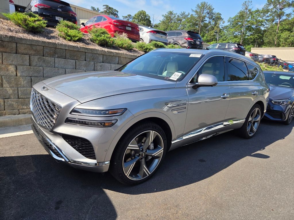 Savile Silver 2025 Genesis GV80 3.5T Prestige AWD SUV / Crossover All-Wheel Drive 8-Speed Automatic
