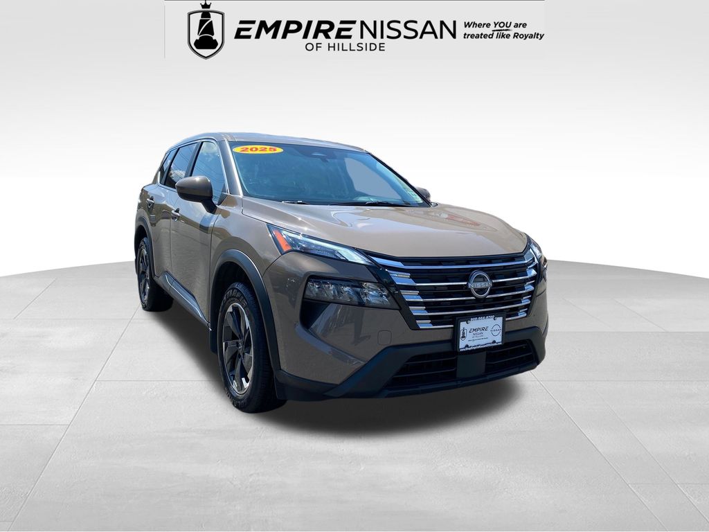Baja Storm Metallic 2025 Nissan Rogue SUV / Crossover All-Wheel Drive Continuously Variable Transmission