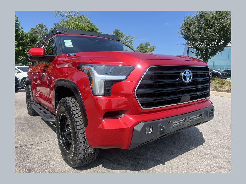 Red 2023 Toyota Sequoia SUV / Crossover Four-Wheel Drive Automatic