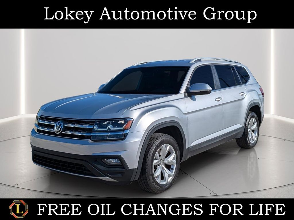 Reflex Silver Metallic 2018 Volkswagen Atlas SE 4Motion SUV / Crossover All-Wheel Drive 8-Speed Automatic
