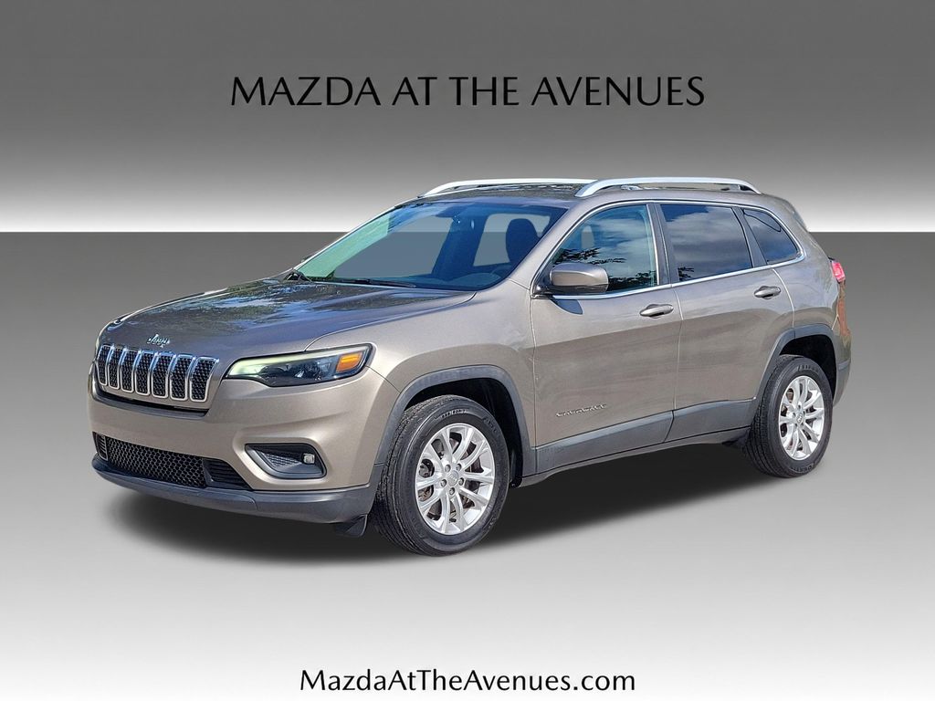 Light Brownstone Pearlcoat 2019 Jeep Cherokee SUV / Crossover Front-Wheel Drive 9-Speed Automatic