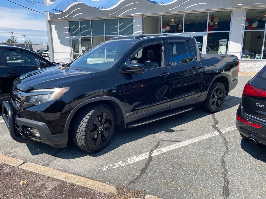 Black 2019 Honda Ridgeline Pickup Truck All-Wheel Drive 6-Speed Automatic