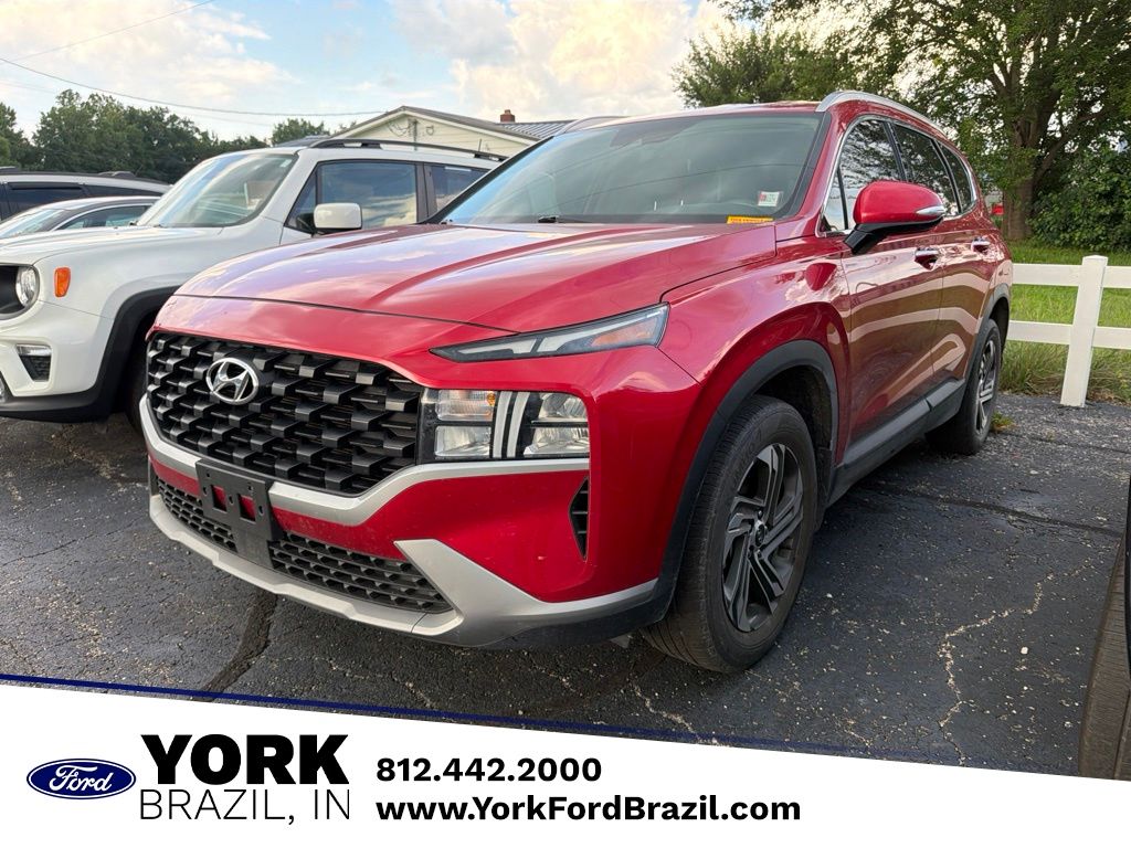 Calypso Red 2023 Hyundai Santa Fe SUV / Crossover Front-Wheel Drive 8-Speed Automatic