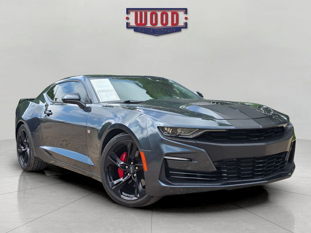 Shadow Gray Metallic 2023 Chevrolet Camaro 1SS Coupe RWD Coupe Rear-Wheel Drive Automatic